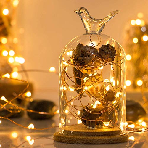Image of Tanya Bella (Pack of 6) 10 Feet 30 Led Fairy Lights Battery Operated Led Light for Home Decoration, String Light for Home Decoration-Warm White (Still-Pack of 6)