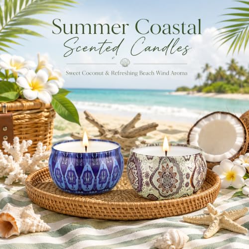 Image of Scented Candles Gift Set, 12 Pack Soy Wax Aromatherapy Candles