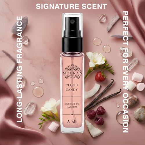 Image of Cloud Candy Style Fragrance (8ML) Eau De Parfum for Women | Long Lasting Sweet Floral Perfume | Premium Pocket Perfume Travel Size | Everyday Wear Fragrance