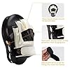 Valleycomfy Boxing Curved Focus Punching Mitts- Leatherette Training Hand Pads,Ideal for Karate, Muay Thai Kick, Sparring, Dojo, Martial Arts