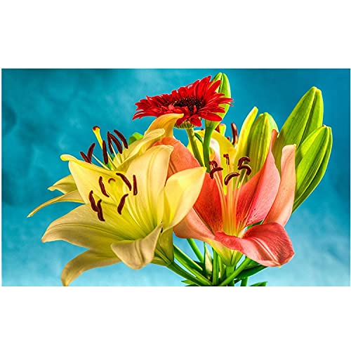 Broderie Strass Art Décoration Murale 50x100cm pour Loisir Créatif