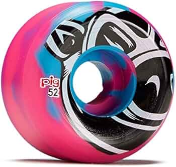 Amazon | (52mm)ピッグ PIG WHEELS ウィール HEAD SWIRL C-LINE