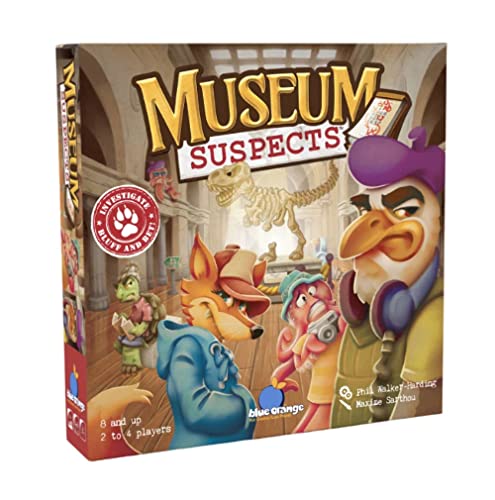 Blue Orange Games Museum Suspects Board Game - Family Or Adult Strategy Board Game For 2 To 4 Players. Recommended For Ages 8 & Up. #TOP26