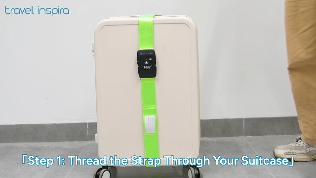 Amazon.com: Travel Inspira Luggage Straps with TSA Lock, 2 Pack
