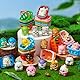 20PCS Squishies Toy Anti Stress Spielzeug Tier Kawaii Squishies Set mit Korb Party Mitgebsel Kindergeburtstag Gastgeschenke Geburtstag Mitgebsel Kinder Pinata Füllung Squeeze Toy für Kinder Mädchen