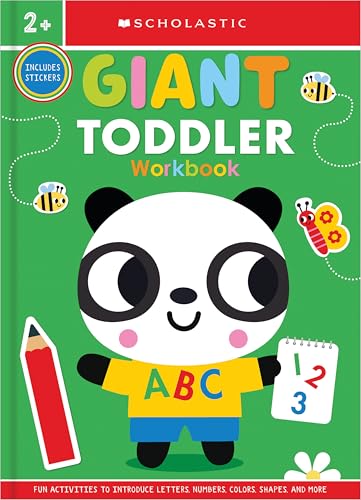 Giant Toddler Workbook: Scholastic Early Learners (Workbook)