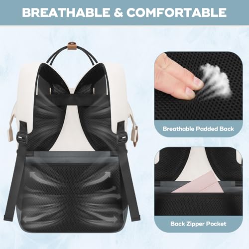 image for Maelstrom Cooler Backpack, 36 Cans Insulated Backpack Cooler, Soft Lea