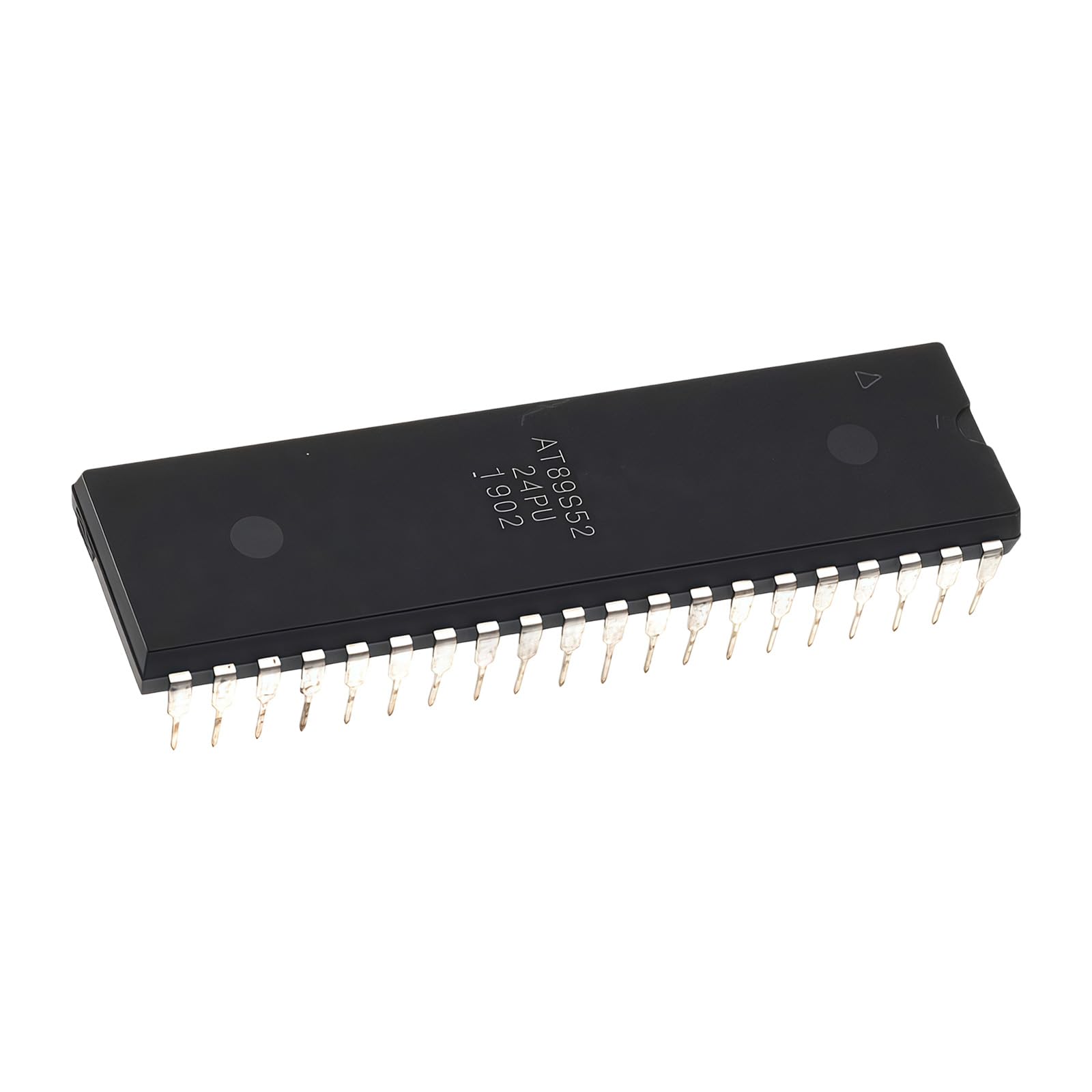 QIAOLIDA AT89C52 Microcontroller Chip 24MHz High DIP40 Package for Electronics Projects and Embedded Systems