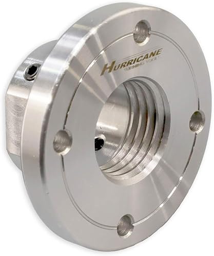 Miniatura 1 de Placa frontal de acero de 3" para torno de madera, M33 x 0.138 in