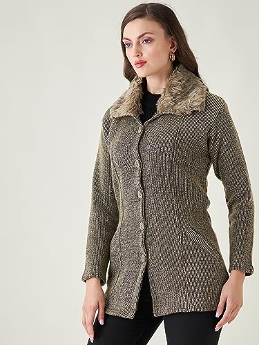 Image of PIVL Women's Long Winter Acrylic Blend Sweater
