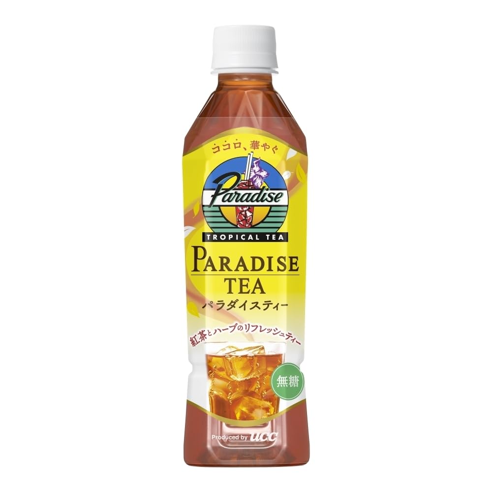 UCC パラダイスティー 無糖 ペットボトル 450ml×24本 [リフレッシュ…