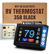 12V Digital RV Thermostat - Heat/Cool Wall Mount Replacement For Micro Air (94303382)
