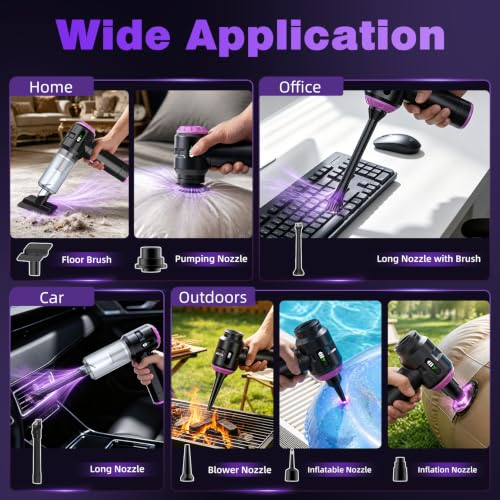Wansimoo 25000PA Digital Display Vacuum