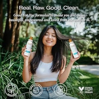 Raw Sugar Moisture Smoothie Shampoo and Conditioner with Coconut Oil, Agave, & Sweet Almond Milk, Hydrates & Nourishes Dry Hair, Formulated without Sulfates + Parabens