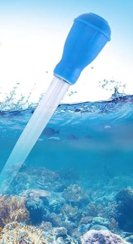 EsiFare 水槽 スポイト 水換え お掃除用 クリーナースポイト メダカ元気 アクアリウム用スポイト 給餌 卵 移動用 水交換用具 ピペット ロング 透明延長管 28.5cm+25cm クリーニングツール