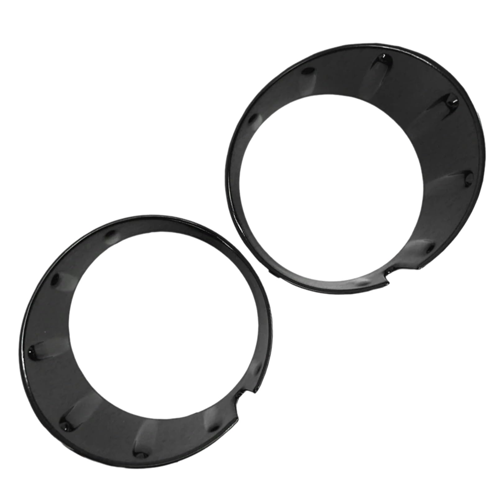 2 coperture for fendinebbia for 2003-2013, for Mini, for Cooper, R55 R56 R57 R58 R59 51117248791, 51117248792 cornice fendinebbia per auto(Gloss Black)