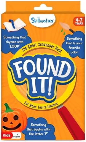 Skillmatics Scavenger Hunt Card Game - Found It, Educational Lear...