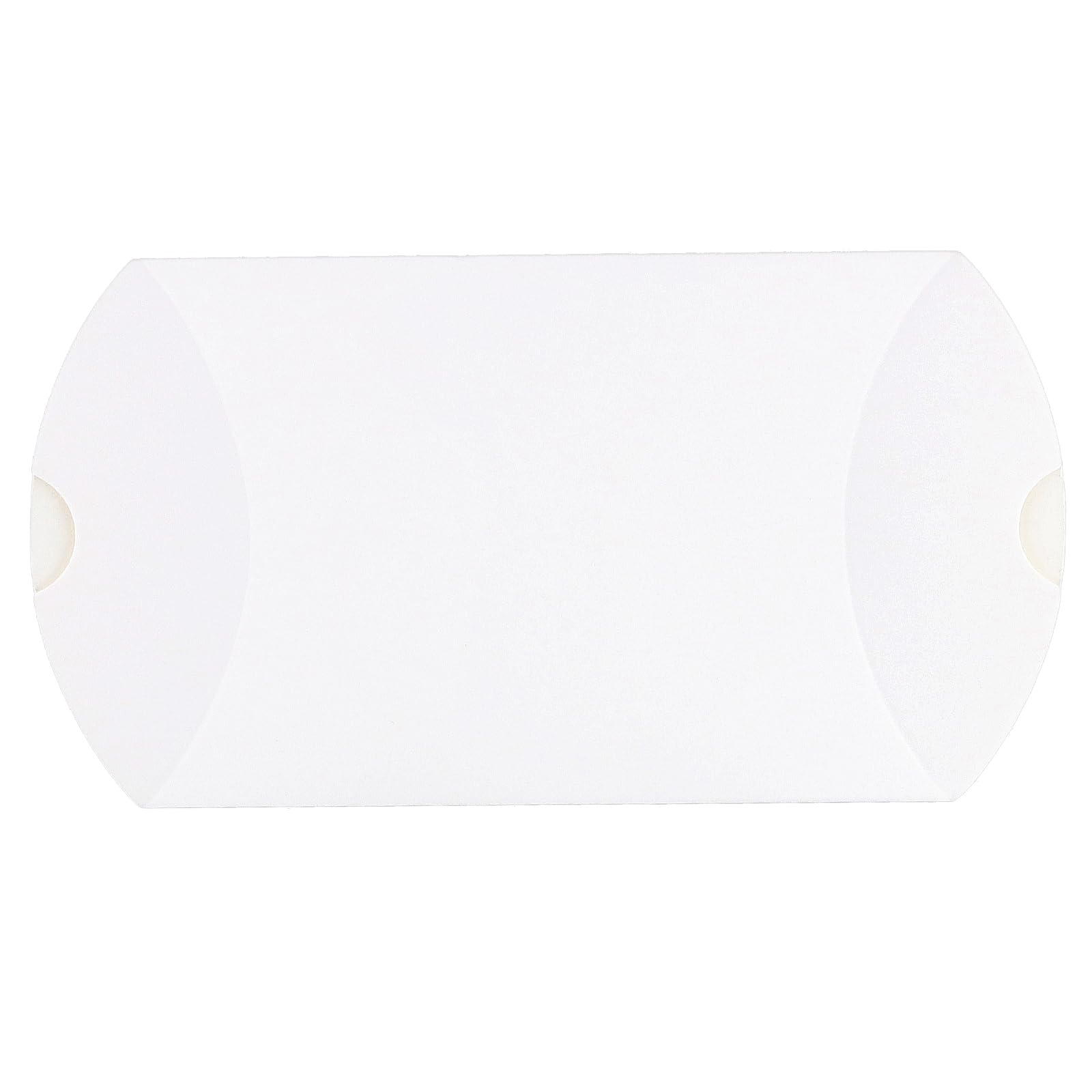 KEILEOHO 150 Cajitas de Regalo de Papel Kraft Almohadera Pequeñas Blanco, con Cordón de Yute, 13.8 x 8,8 x 3,5 cm, Cajitas de Regalo de Cartón Pequeñas para Bodas, Cumpleaños, Festivales