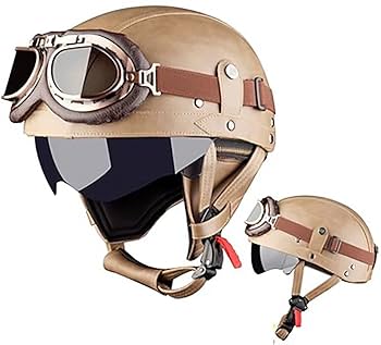 Amazon.co.jp: オープンフェイスオートバイジェットヘルメット