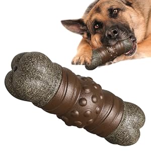 Dog Chew Indestructible Bone Toy for Large Aggressive Chewers Extra-Large Breed Dogs Tough Durable Sturdy Crate Enduring Toys Interactive Boredom Busters Teething Indoor Outdoor Keep Them Busy Gift