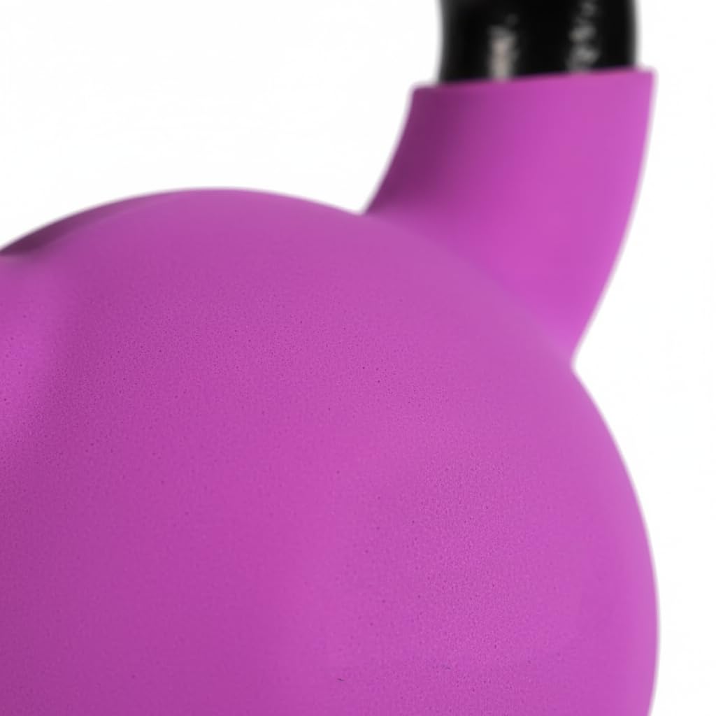 Pesa rusa de 16 kg de peso con mango ergonómico para deporte, fitness, gimnasio, entrenamiento de fuerza, crossfit