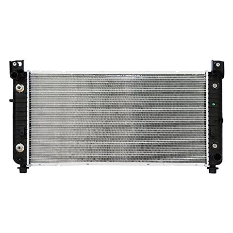 Radiator Compatible With GMC Chevrolet Fits 99-13 1500 Sierra 3500 Silverado 4.3L 4.8L 5.3L 6.0L 6.2L Cover