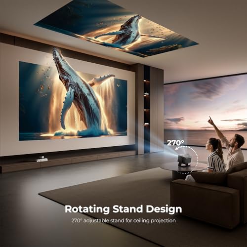 Portable Smart Projector 4K Support