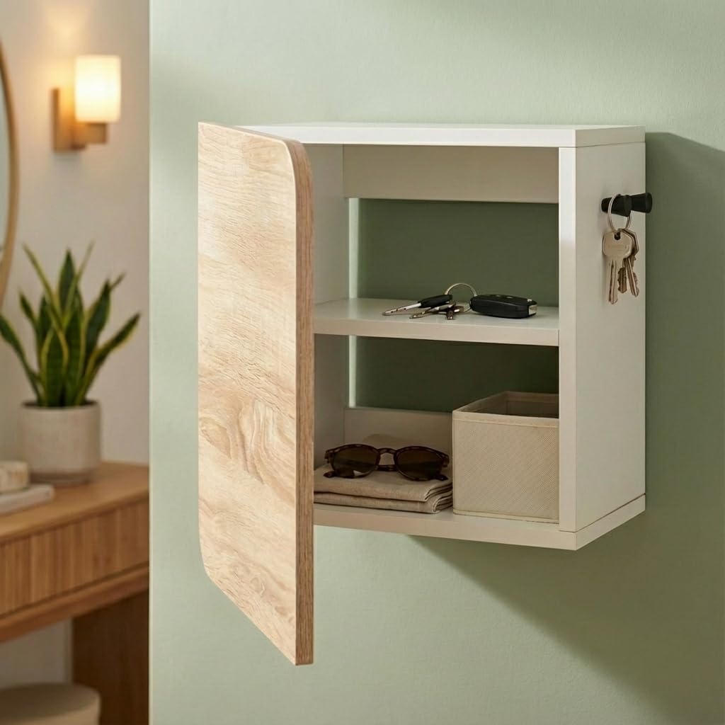 Rocco Alfa Multipurpose Wall Mounted Storage Cabinet-image-7