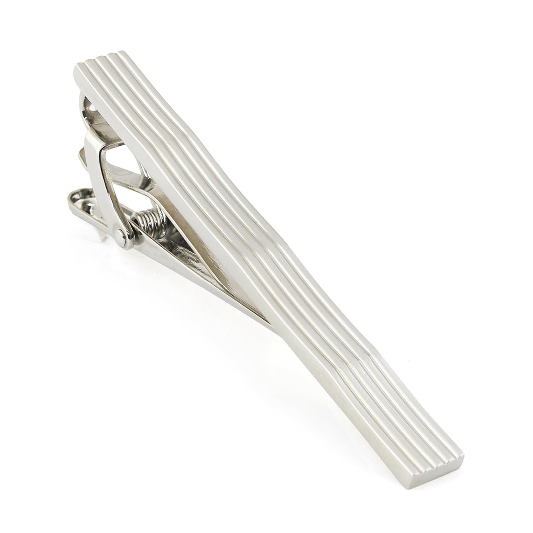 Peluche Curves to Kill - Silver Tie Pin for Men (B01BOM40N0) Amazon Price History, Amazon Price Tracker