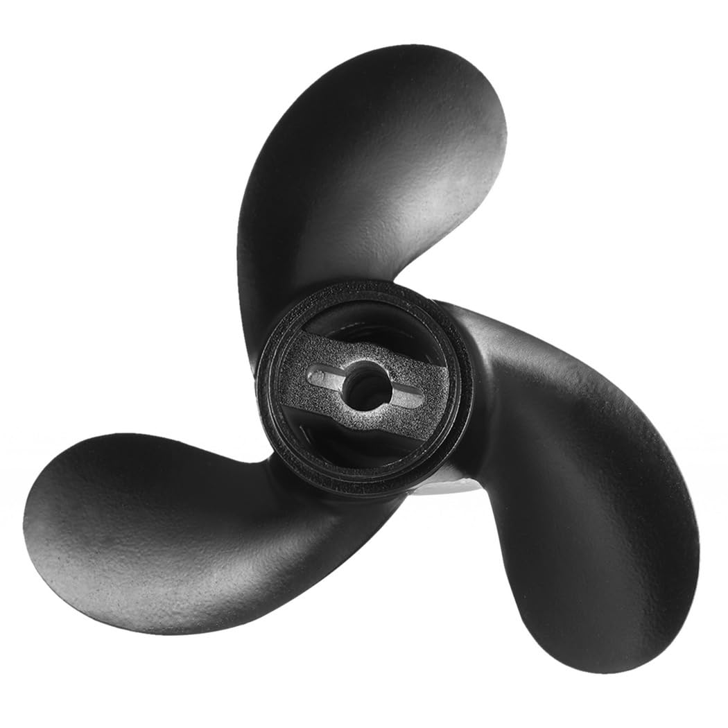 Elica per barche a 3 pale F6 in lega di alluminio, ricambio per Tohatsu/2,5 Hp e 3,5 Hp, Mercury 3,3 Hp, ideale per fuoribordo