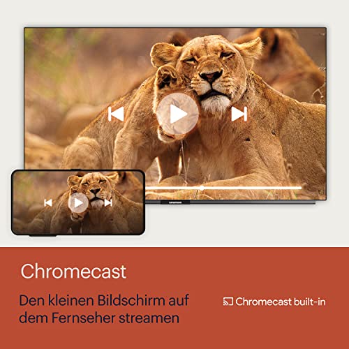 GRUNDIG 50 VOE 73 Fernseher 50 Zoll (126 cm) LED TV, Android 11 TV, 4K UHD, Dolby Digital, HDR10, Micro Dimming Engine, Chromecast Built-in, Bluetooth, Smart TV, Schwarz – Bild 6