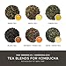 The Royal-Tea: Kombucha.com 75 Gallon Kombucha Starter Kit w/Gaia Scoby, Honey Scoby, 6 Flavor Tea Variety Pack, & 7 Flavor Brew Booster Variety Pack