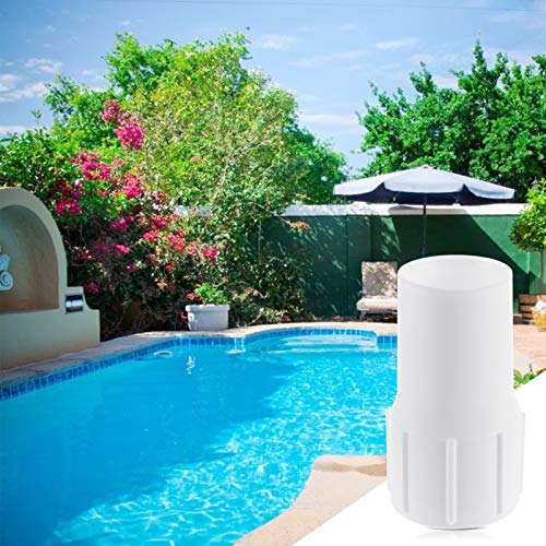 DOITOOL 2 PCS Piscina Skimmer Inlet Mangueira Manguito Branco Manguito Final Piscina Cabeça de Vácuo