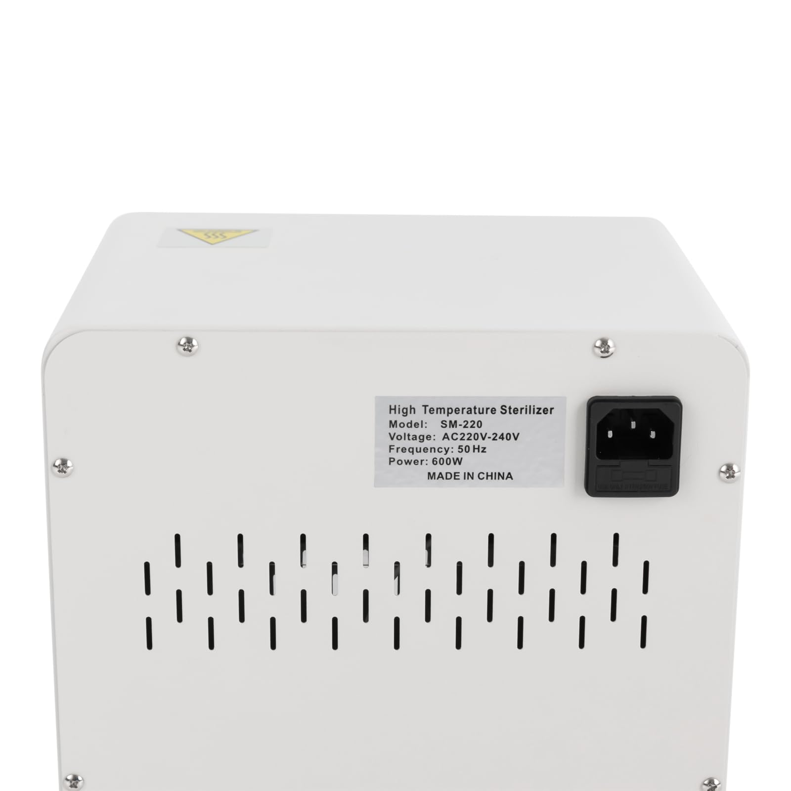 220℃ Sterylizator wysokotemperaturowy Biały Szafka do dezynfekcji narzędzi w wysokiej temperaturze, 600W Autoklaw Sterylizator do dezynfekcji narzędzi do manicure, sprzętu fryzjerskiego