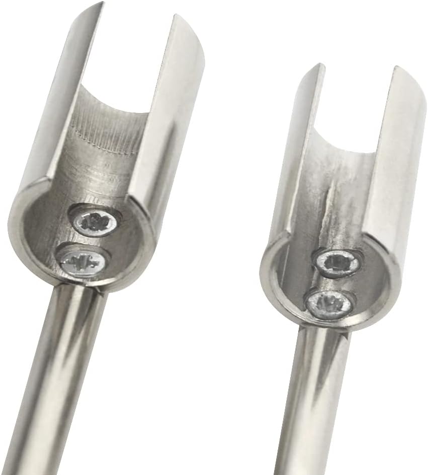 2Pcs 11Inch BNC and F Connector Extraction Tool F Connector Extractor CATV Cable Locking Terminator TV RG6 BNC Removal Tool for Installing and Disassembling BNC F Connectors