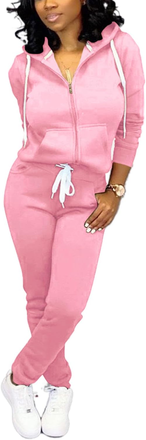 Nimsruc Jogging Suits for Women 2 Piece Casual
