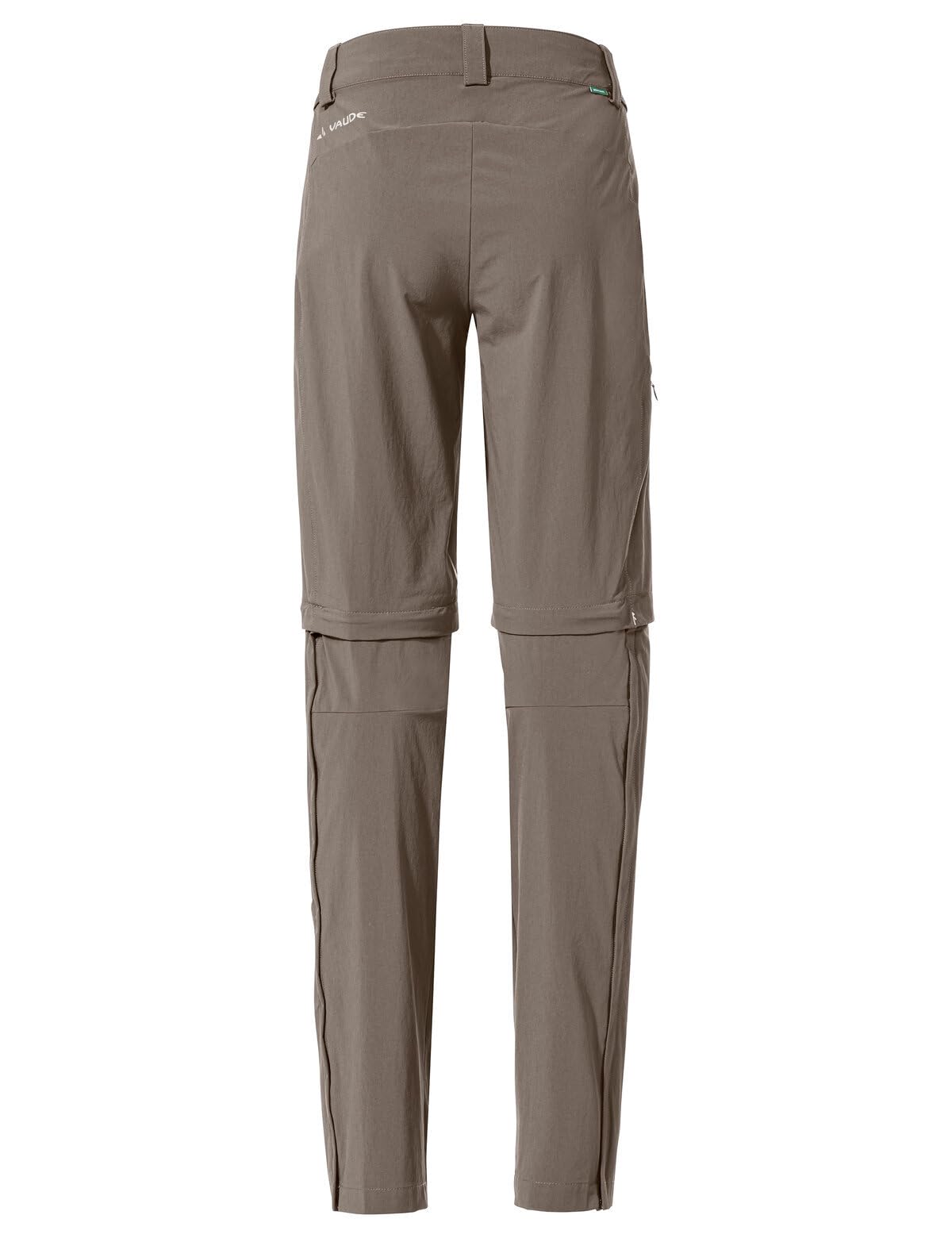 VAUDE Wanderhose Damen Zip-Off Farley Stretch III – Braun – Gr. 36