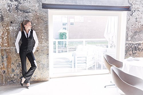 Greiff Damenweste Regular Fit 4 Knöpfe 4 Taschen Voll Gefüttert schwarz, Größe: 42