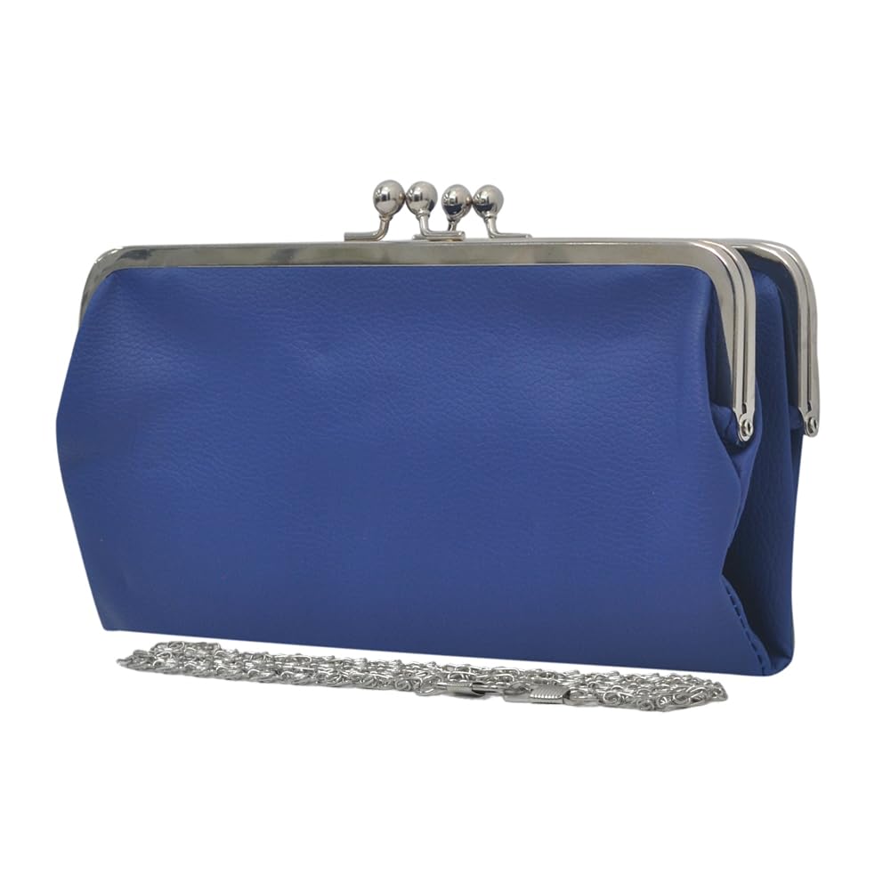 Double Frame Vintage Style Clutch Wallet