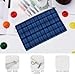 Classic Blue Plaid Cute Coin Purse for Men Women Canvas Wallet Bag Fashion Change Pouch Key Holder