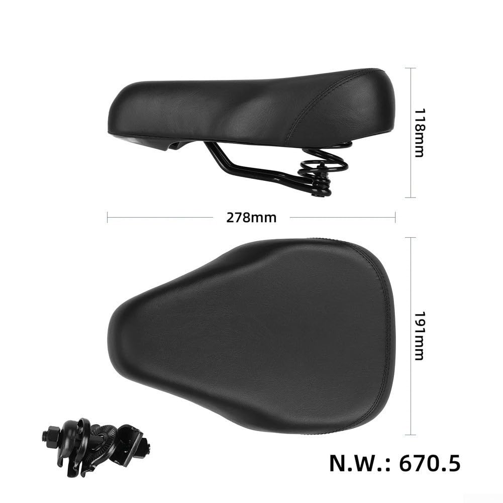 Selle de rechange épaisse rembourrée pour trottinette électrique G2 Max