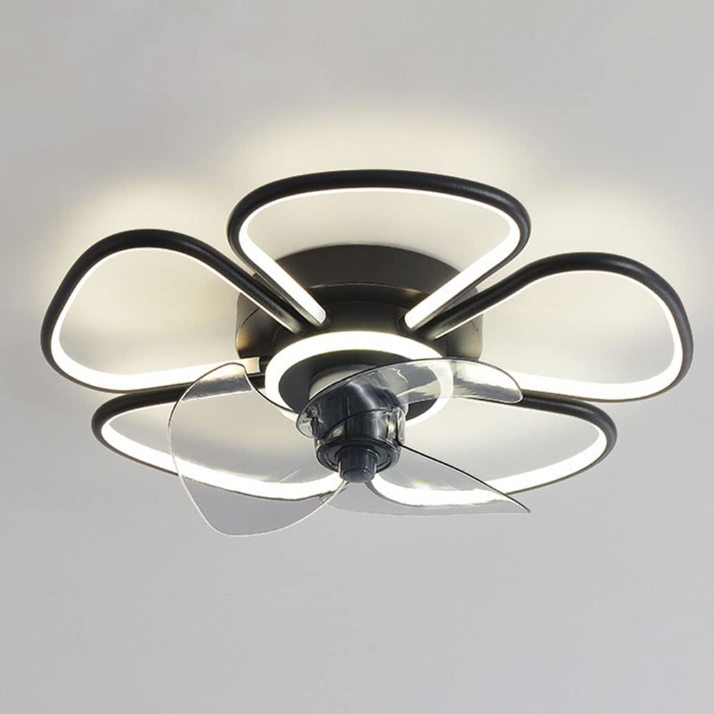 Ventilateur de plafond LED dimmable et silencieux pour chambre et salon