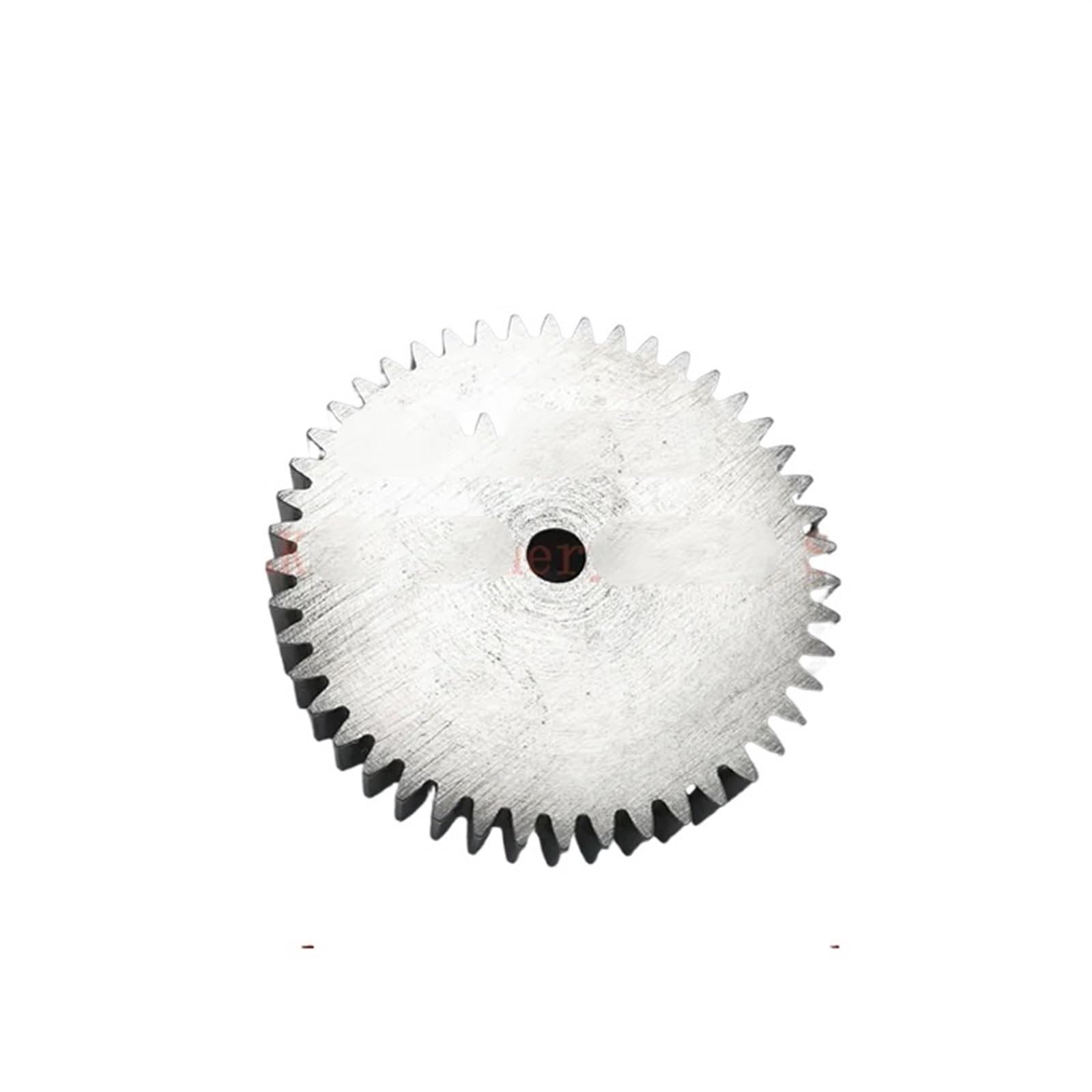 Bevel Gear Pinion Hardware Mechanical Flat 45 Steel 1.25 Mod 46 Teeth Gear Pin Hard Carbon Metal Standard External Spur Gear 1.25mod 46teeth(18mm with Keyway)