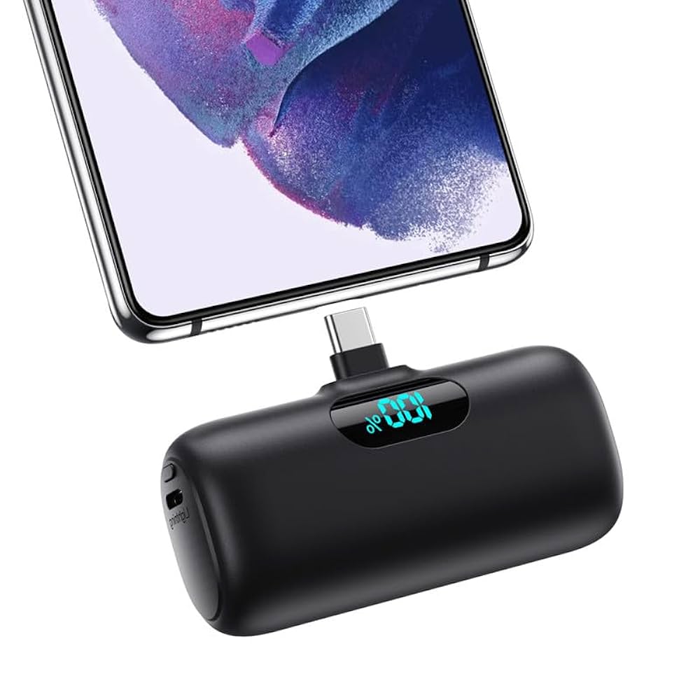 ※kaCASETiFY POWER BANK 5000mAh Amazon.com: Mini Portable Charger 5000mAh Power Bank,15W PD