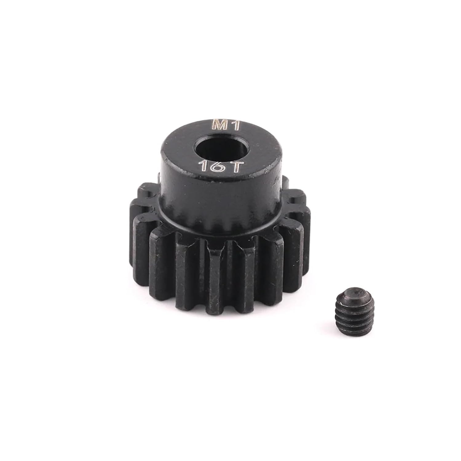 M1 5mm 11T 12T 13t 14T 15T 17T 18T 20T 21T 24T 25T 26T 27T 28T Steel Metal Pinion Motor Gear 1Pcs(14T)