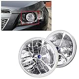 Passend für die meisten Fahrzeuge, die 17,8 cm große Scheinwerfer haben, passend für Chevy, Ford, Mustang und andere Fahrzeuge, die die Standard-Scheinwerfer H4 verwenden.