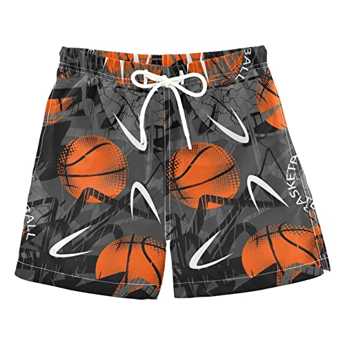 Boys Swim Trunks Toddler Boy Swimsuit Boys Bathing Suits Adjustable Waist Swim Beach Shorts for Kids 2T-16