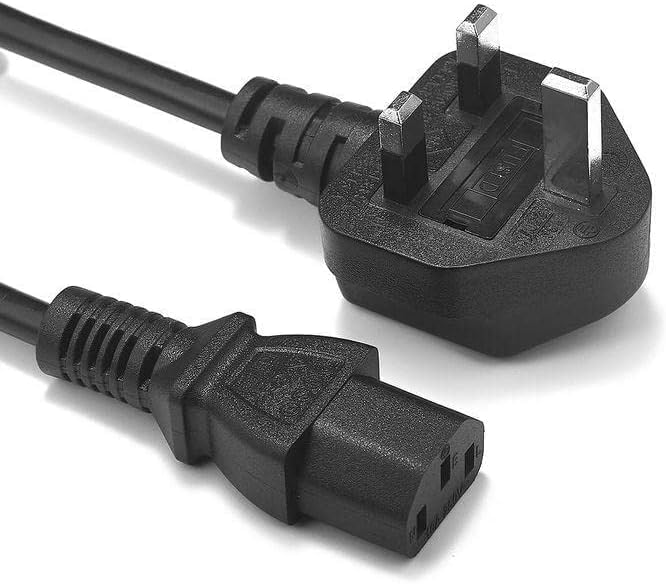 C13 Kettle PC Power Computer Power Supply Adapter IEC Cord Mains Cable