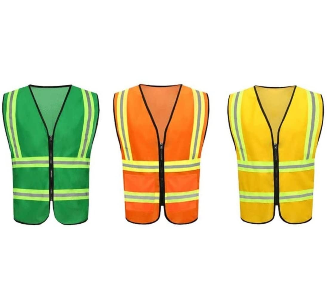 chaleco reflectante, Knitted Fabric High-Visibility Suitable
