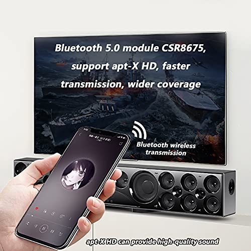 RSGK-71-Home-Theater-Sound-8-channel-310W-Sound-Bar-with-65-Wireless-Subwoofer-2-Rear-Surround-Speakers-for-Home-Theater-Sound